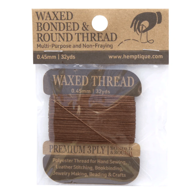 Waxed Thread For Crafting