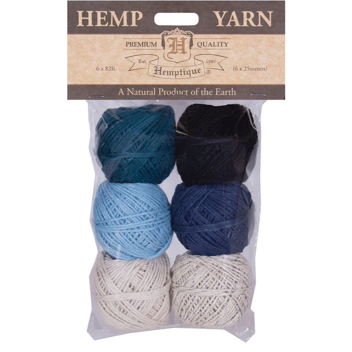  Denim Hemp Yarn Bon Bons 6 162-339