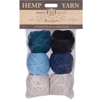  Denim Hemp Yarn Bon Bons 6 162-339