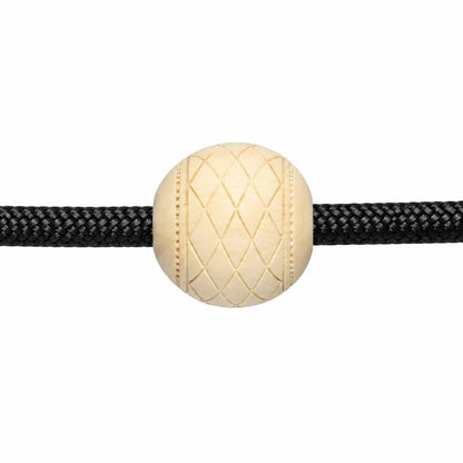 Diamond Patterned Wood Bead (20 pack) China