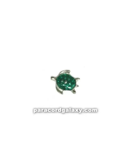 Floating Charm Green and Silver Turtle (1 pack)  China