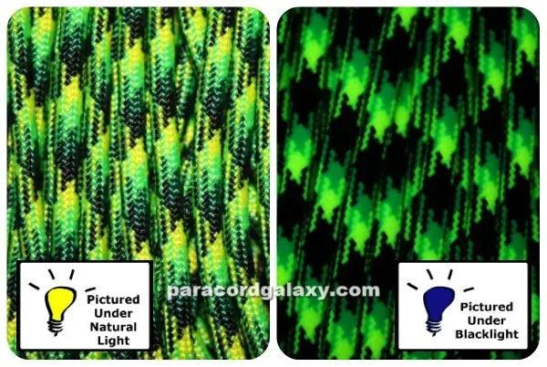 Gecko 550 Paracord Made in the USA (100 FT.)  163- nylon/nylon paracord