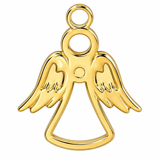Golden Angel 304 Stainless Steel Pendant/Charm (2 Pack) 280-