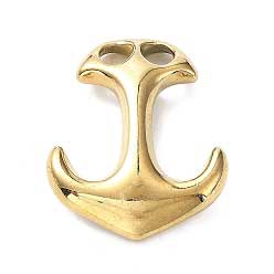 Golden Stainless Steel Anchor Clasp for Paracord Bracelets (2 Pack)