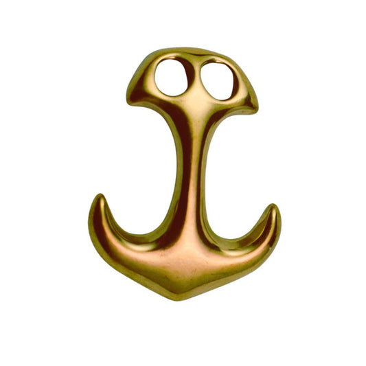 Golden Stainless Steel Anchor Clasp for Paracord Bracelets (2 Pack)