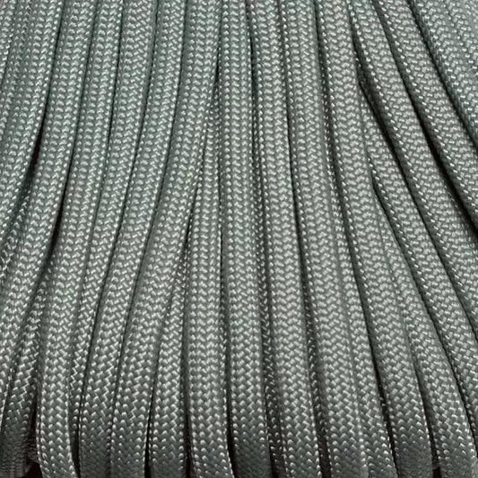 Gray / Grey 550 Paracord Made in the USA  167- poly/nylon paracord