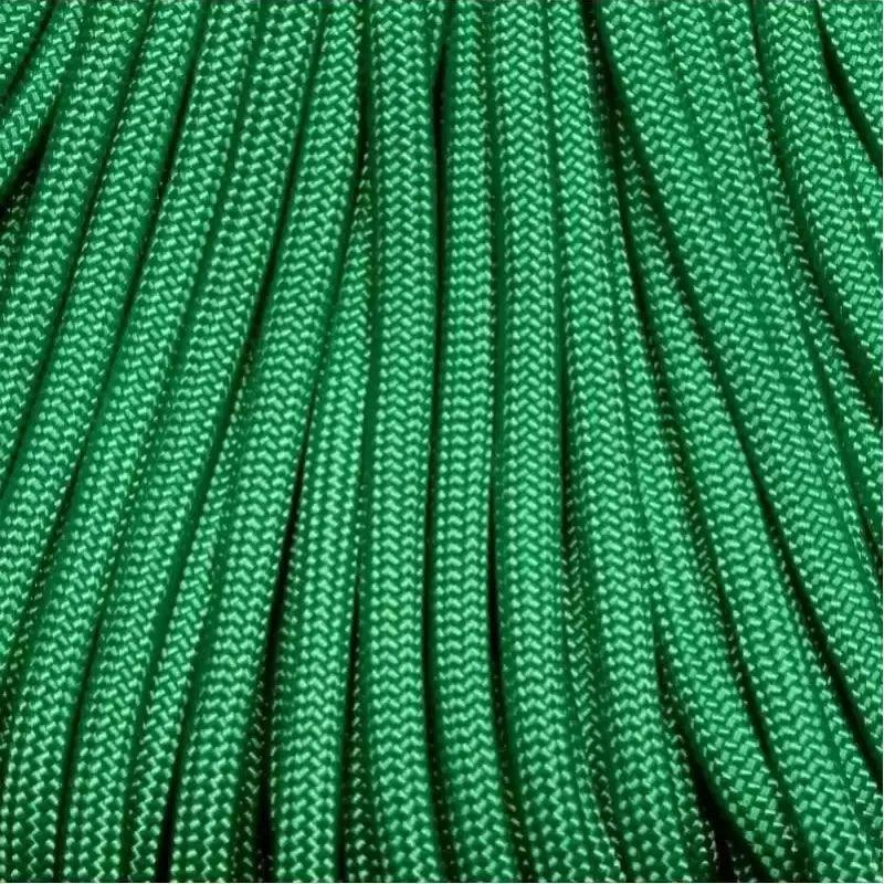 Green 550 Paracord Made in the USA  167- poly/nylon paracord