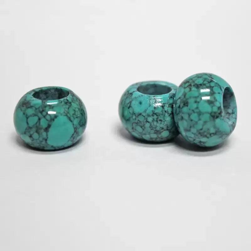 Green Turquoise (Synthetic) Bead (10 Pack)  China