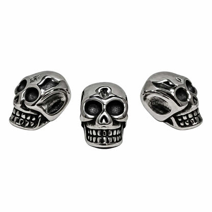 Grinning Skull Bead (5 Pack) China