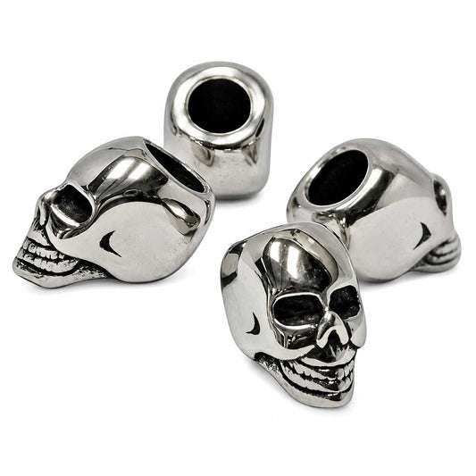 Grinning Skull Bead (5 pack)
