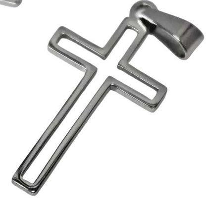 Hollow Roman Cross Pendant (1 pack)