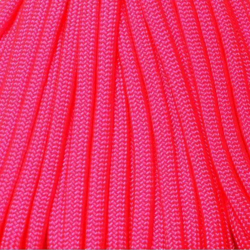 ***Hot Pink 550 Paracord Made in the USA  167- nylon/nylon paracord