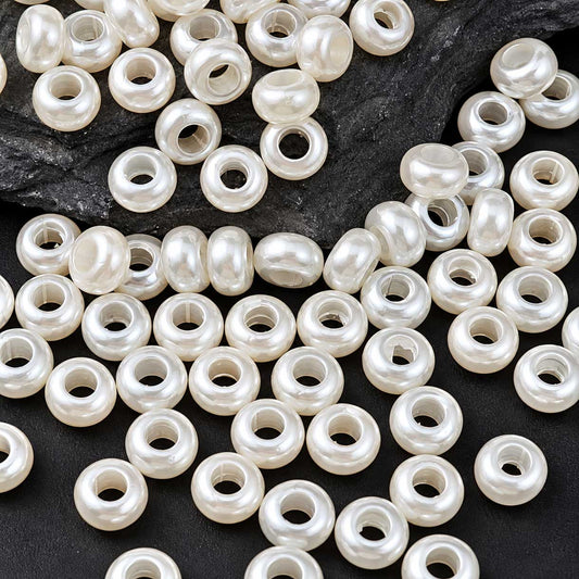Imitation Pearl ABS Plastic Bead/Charm (100 Pack) 280-