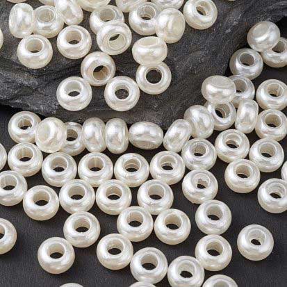 Imitation Pearl ABS Plastic Bead/Charm (100 Pack) 280-