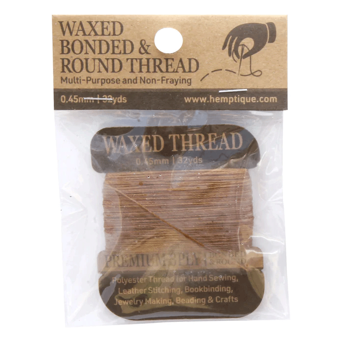 Waxed Thread For Crafting