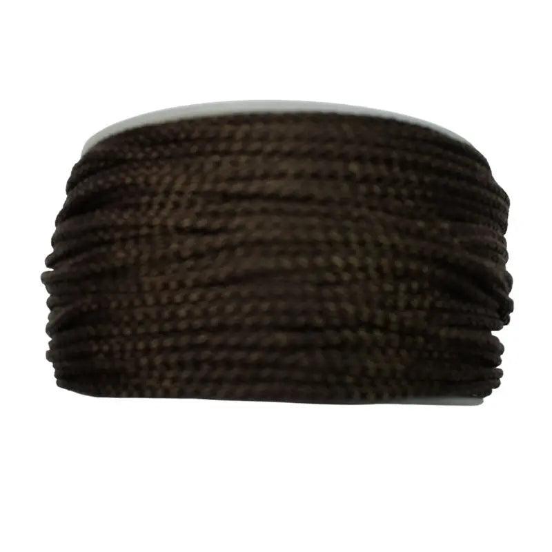 Micro Cord Acid Dark Brown Made in the USA (125 FT.)  163- nylon/nylon paracord
