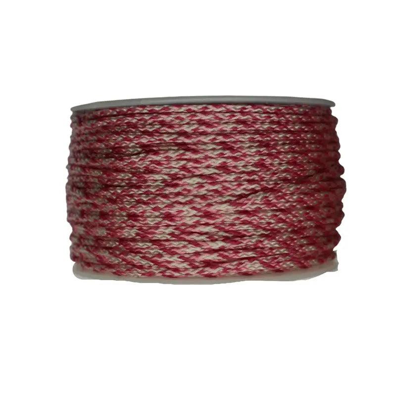 Micro Cord Breast Cancer Awareness Made in the USA  (125 FT.)  163- nylon/nylon paracord