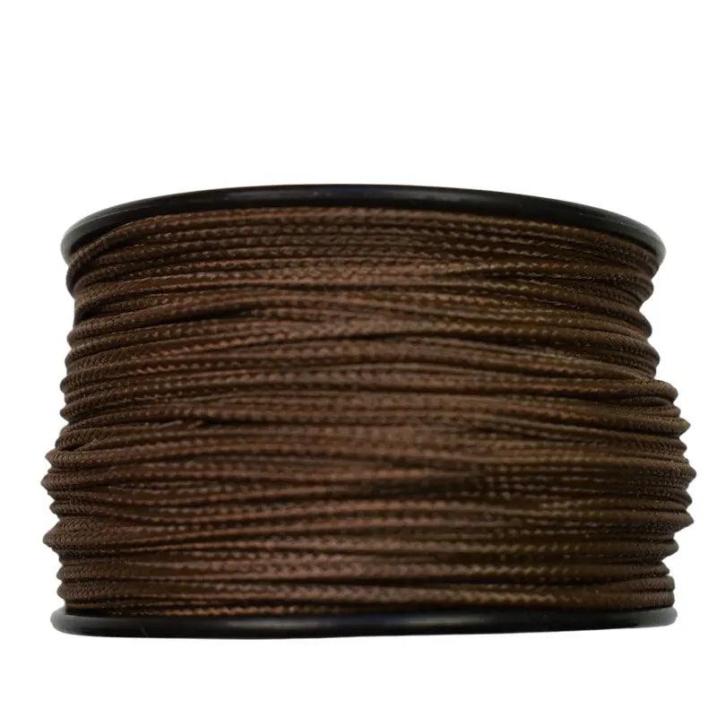 Micro Cord Brown Made in the USA (125 FT.)  167- poly/nylon paracord