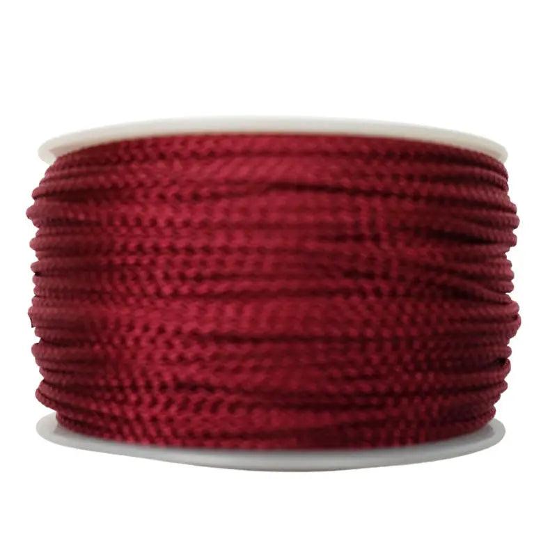 Micro Cord Burgundy Made in the USA  (125 FT.)  163- nylon/nylon paracord