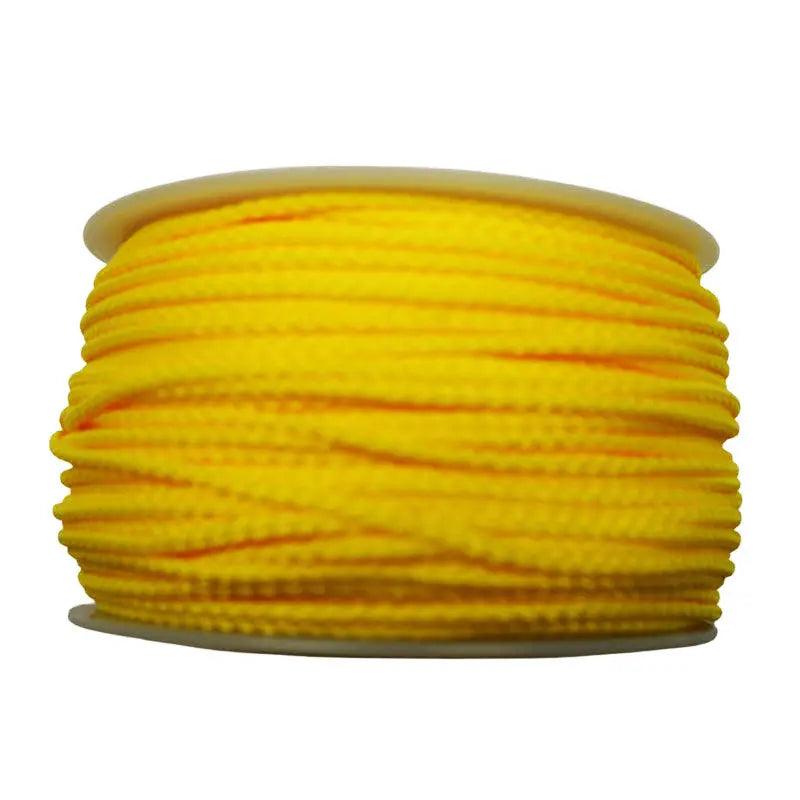 Micro Cord Canary Yellow Made in the USA (125 FT.)  163- nylon/nylon paracord