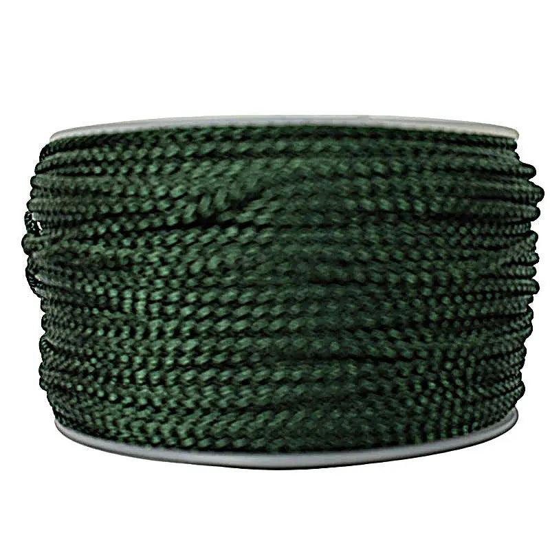 Micro Cord Dark Green Made in the USA  (125 FT.)  163- nylon/nylon paracord