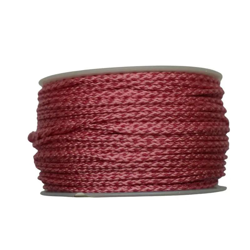 Micro Cord Diamonds Rose Pink with Fuchsia Made in the USA (125 FT.)  163- nylon/nylon paracord