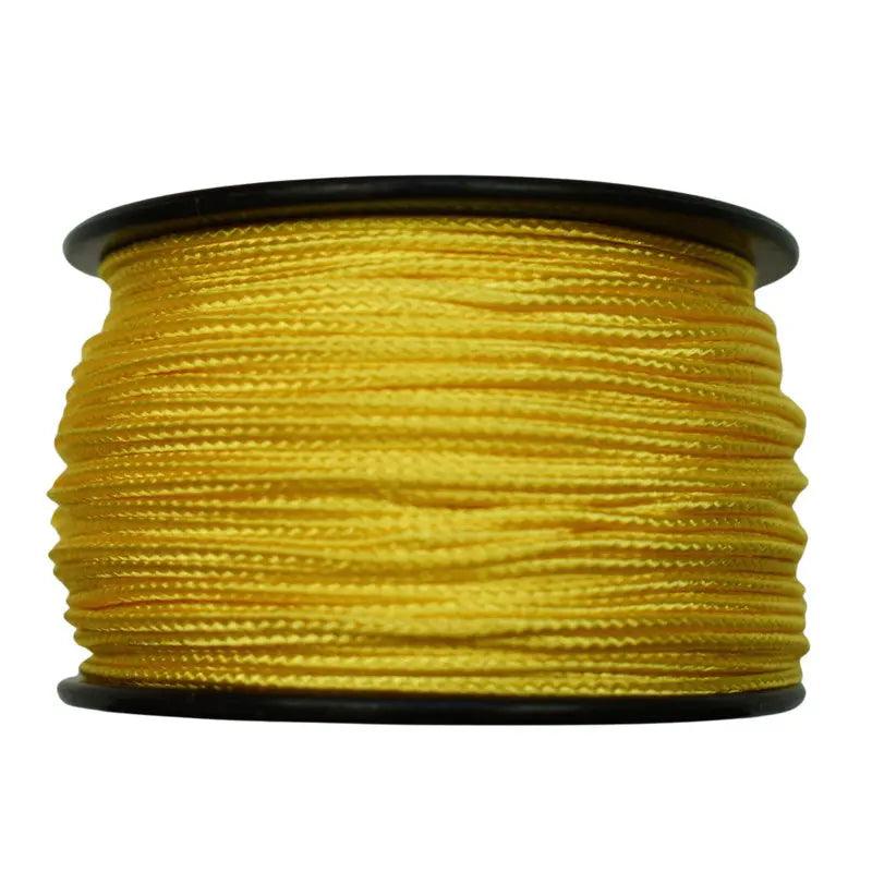 Micro Cord Golden Yellow Made in the USA (125 FT.)  167- poly/nylon paracord