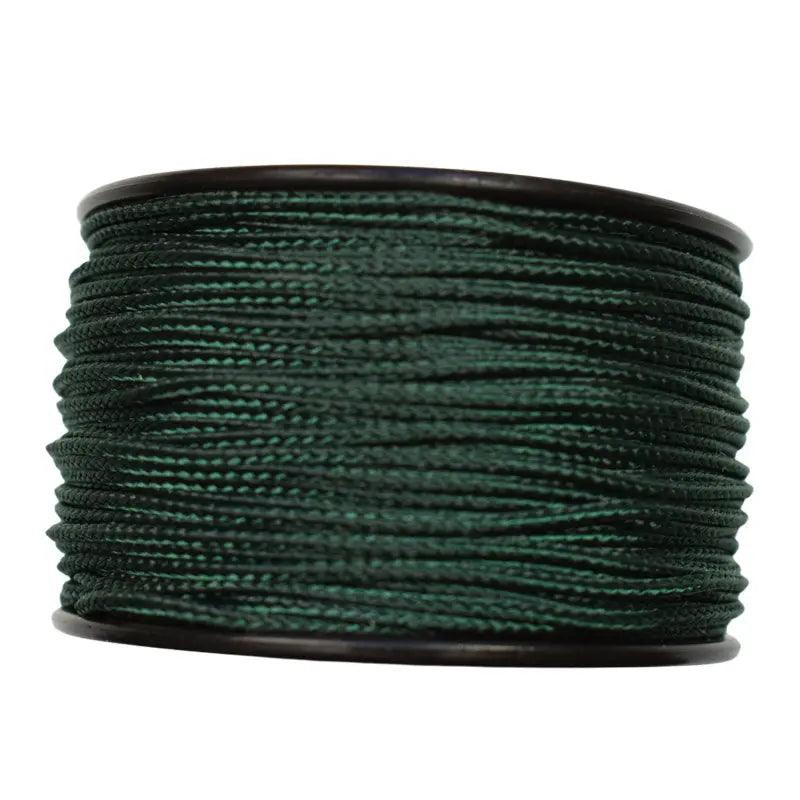 Micro Cord Hunter Green Made in the USA (125 FT.)  167- poly/nylon paracord