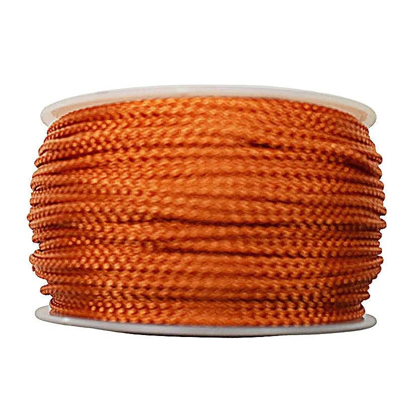 Micro Cord International Orange Made in the USA (125 FT.)  163- nylon/nylon paracord