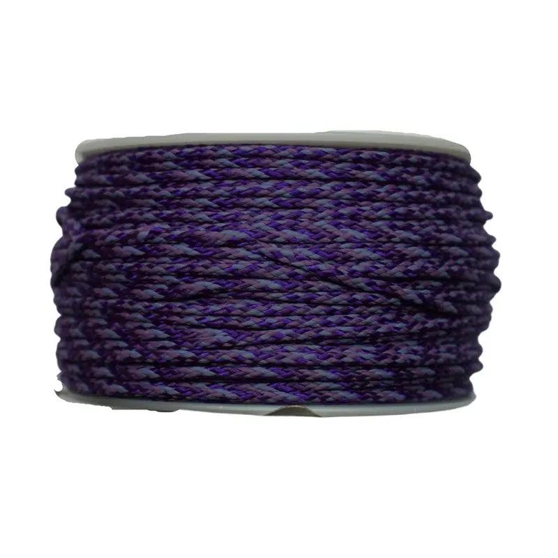 Micro Cord Purple Blend Made in the USA (125 FT.)  163- nylon/nylon paracord