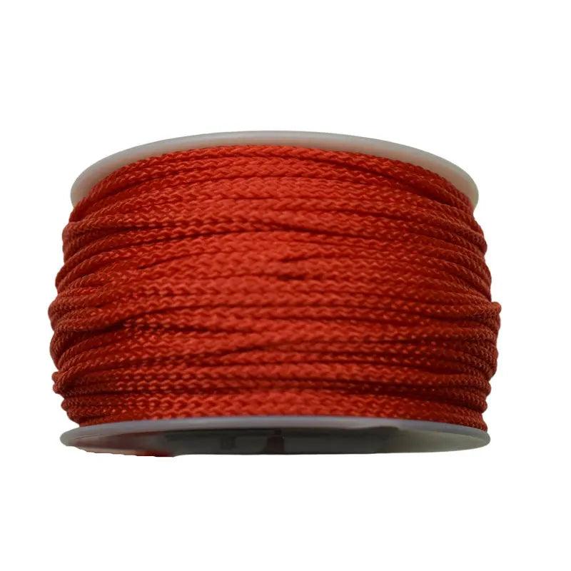 Micro Cord Scarlet Red Made in the USA  (125 FT.)  163- nylon/nylon paracord