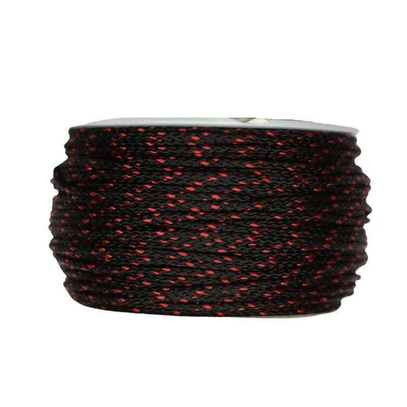 Micro Cord Thin Red Line Made in the USA (125 FT.)  163- nylon/nylon paracord