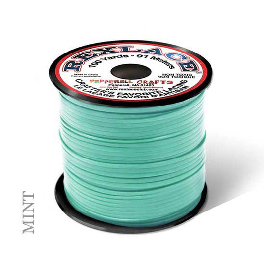 Mint Rexlace Flat Plastic Lacing Spool 100yd (91M)