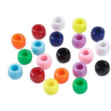 Mixed Colors Resin Column Bead/Charm (25 pack)
