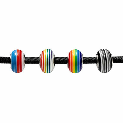 Multi-Color Rainbow Top Bead (10 Pack) China
