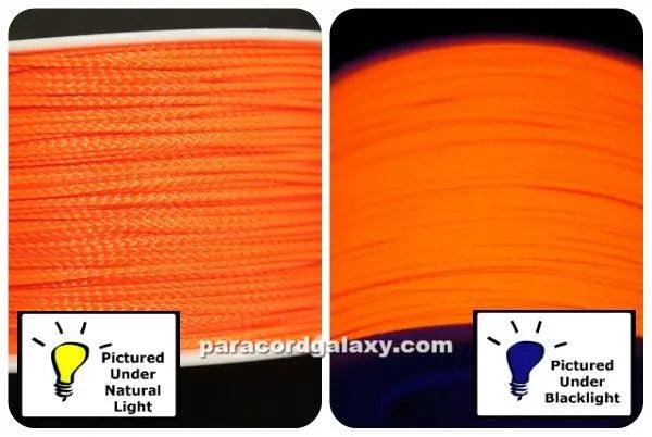 Nano Cord Neon Orange Made in the USA  167- poly/nylon paracord