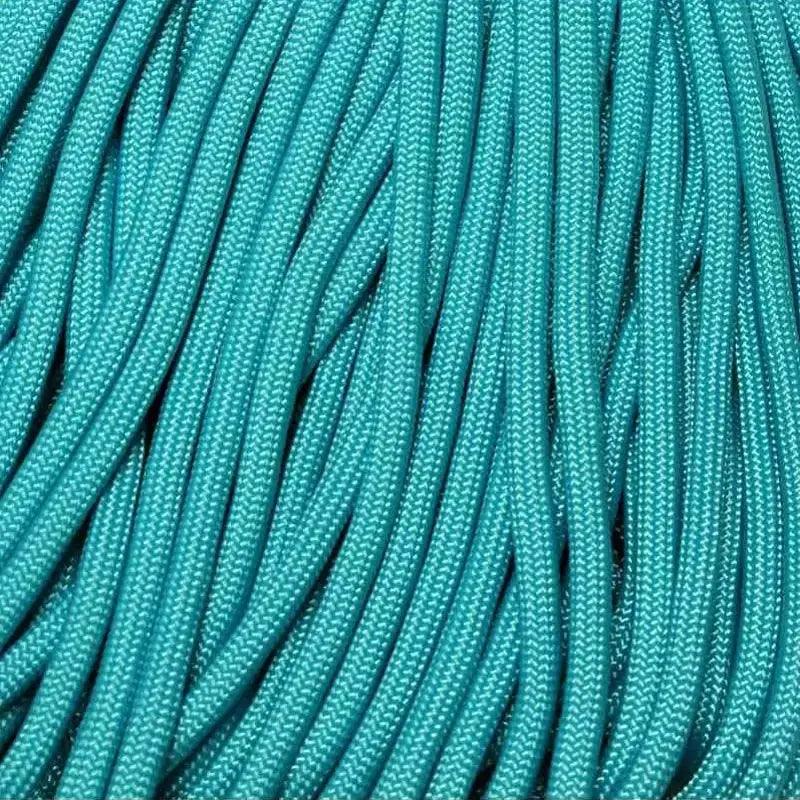Neon Turquoise 550 Paracord Made in the USA - Paracord Galaxy
