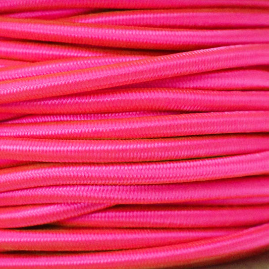 Neon Pink Shock/Bungee/Elastic Cord  Nylon/Rubber (100  ft)