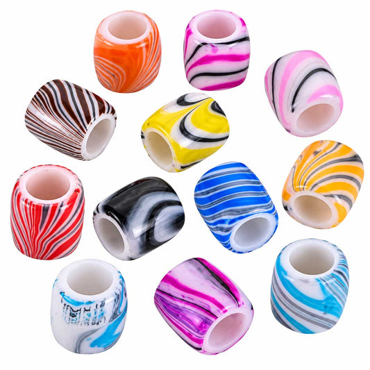 Opaque Acrylic Multi Colored Bead/Charm (50 Pack) 280-