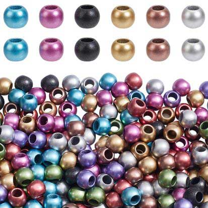 Oqaque Acrylic Solid Colors Variety Bead/Charm (100 Pack) 280-