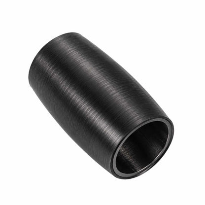 Oval Gunmetal Magnetic Clasps 304 SS Glue In Ends 6 mm (1 Pack) 280-