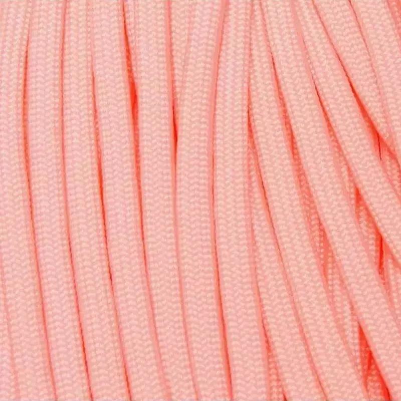 ParaGlow Light Pink 550 Paracord Made in the USA 1000FtSpool 163- nylon/nylon paracord