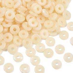 Peach Puff Acrylic Disc/Spacer Bead/Charm