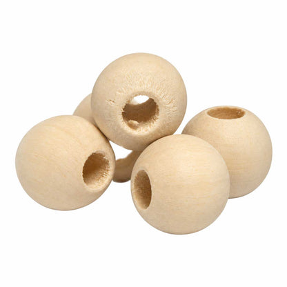 Petite Wood Bead (50 pack) China