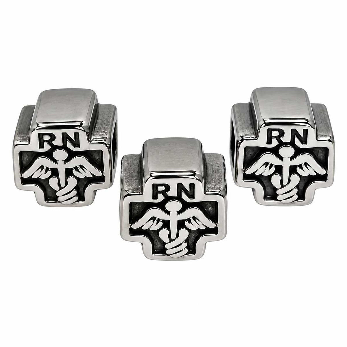 RN Caduceus Cross Bead (2 Pack) China