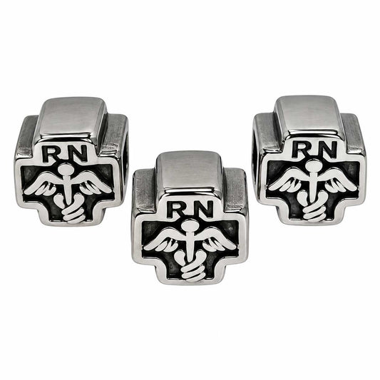 RN Caduceus Cross Bead (2 Pack) China