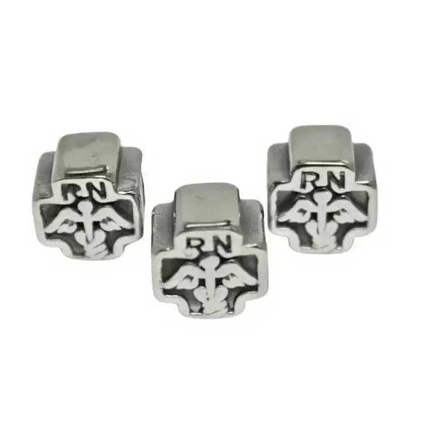 RN Caduceus Cross Bead (5 Pack)