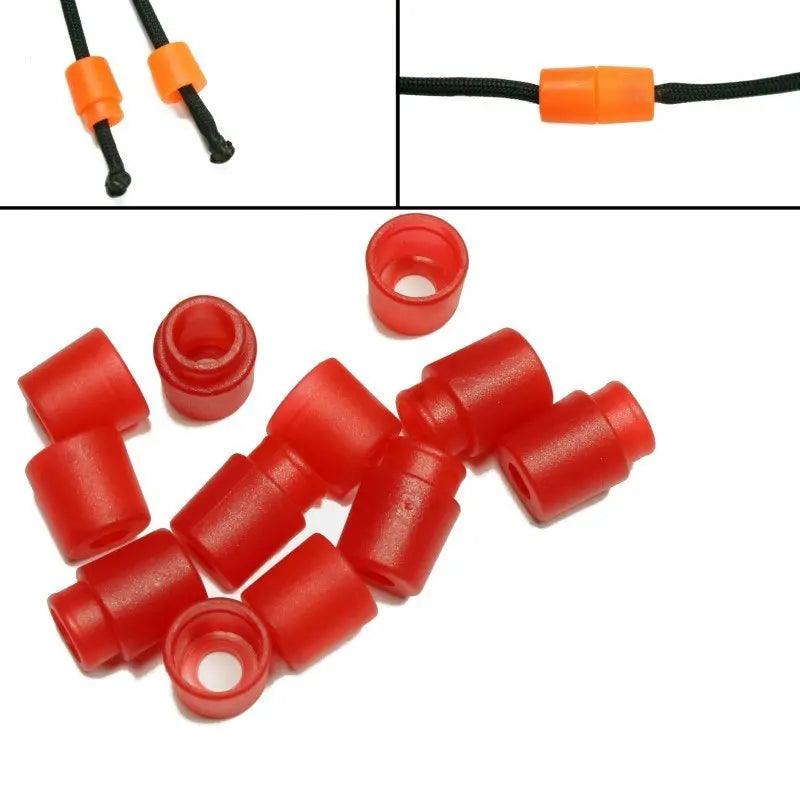 Red Pop Barrel Connectors (10 Pack)  paracordwholesale