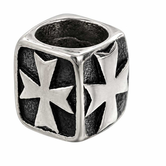 Reto Smooth 304 Stainless Steel Maltese Cross Bead (2 Pack) 280-