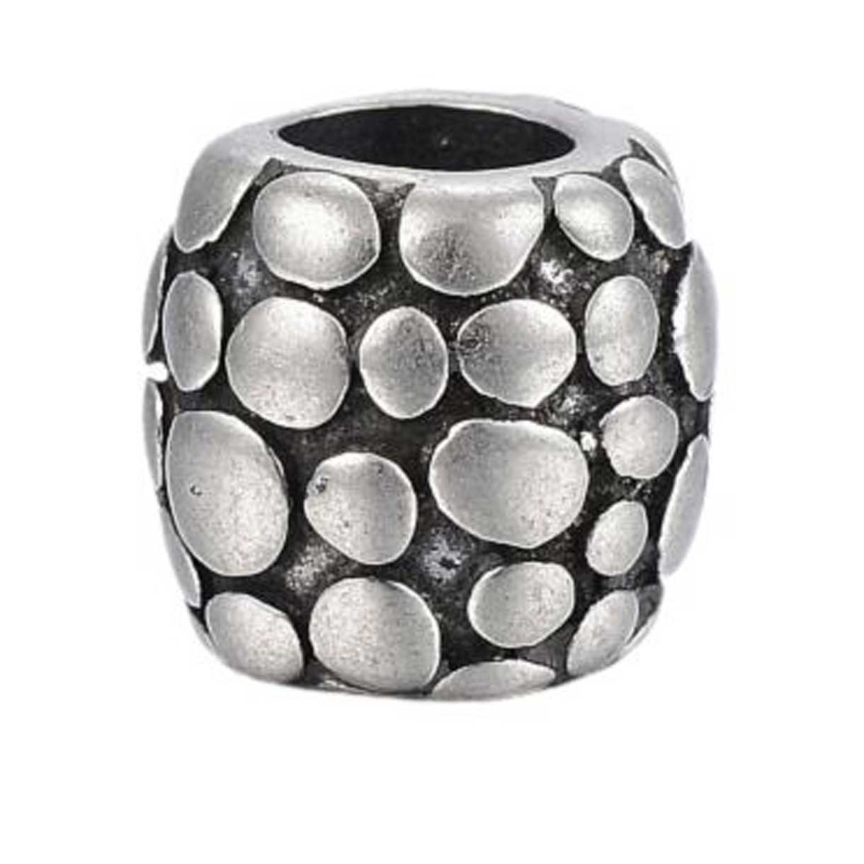 Rolling Stone Metal Beads (2 Pack) 316 Surgical Stainless